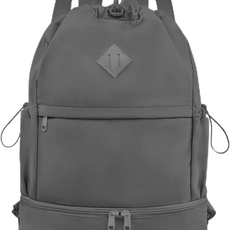 Drawstring sports gym bag