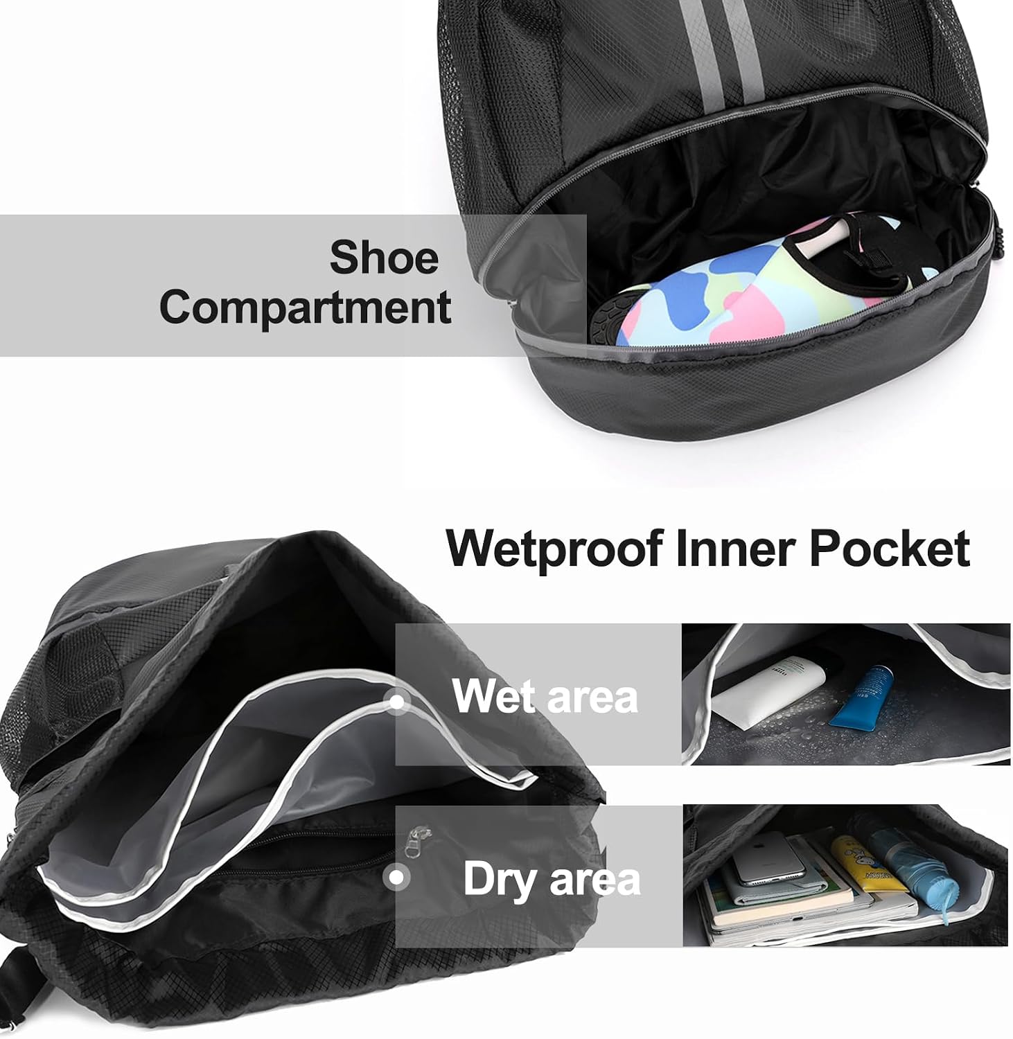 Sports drawstring backpack - Image 2