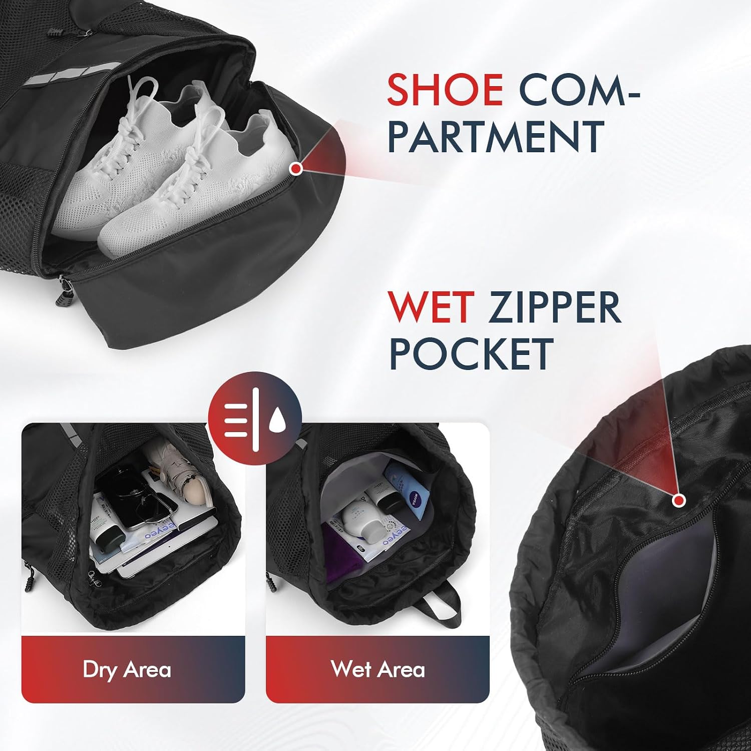 Drawstring gym bag - Image 2